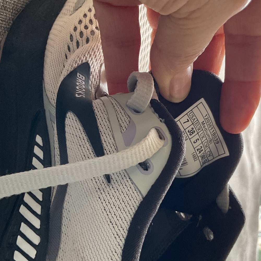 Brooks Athletic Shoes in Gray and Black - Picture 10 of 16